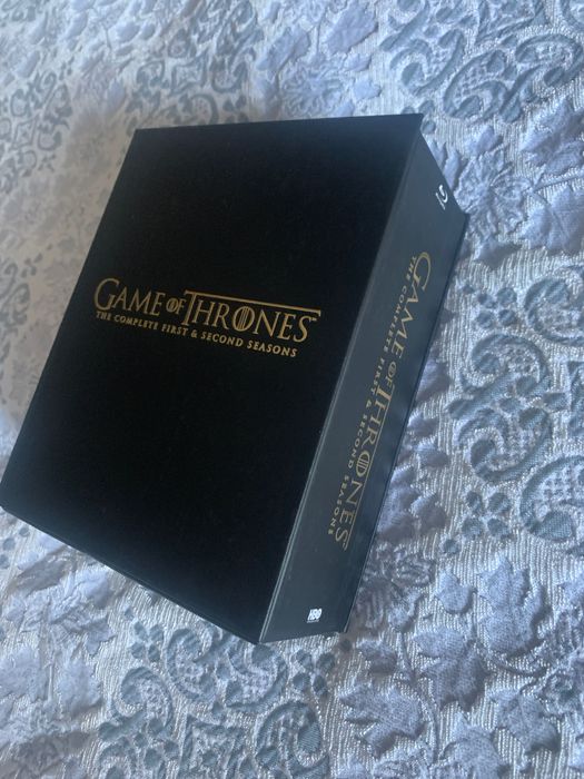 Game of thrones -primeira, segunda e temporada   blu- ray