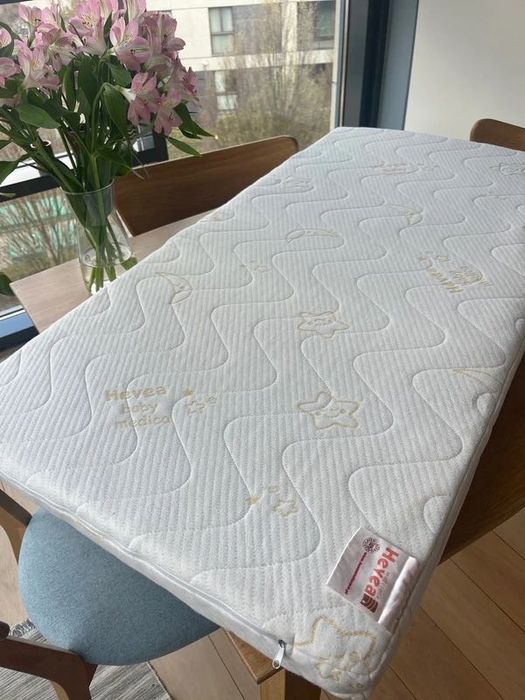 Hevea materac antyalergiczny 100% lateksowy Baby 120x60 grubość 8cm
