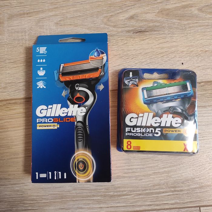 Бритва gillette proglide power, лезвия gillette proglide fusion 5