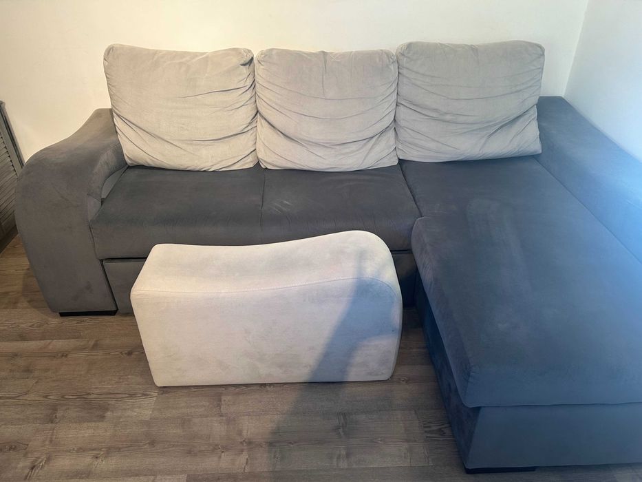 Sofá com chaise Longue