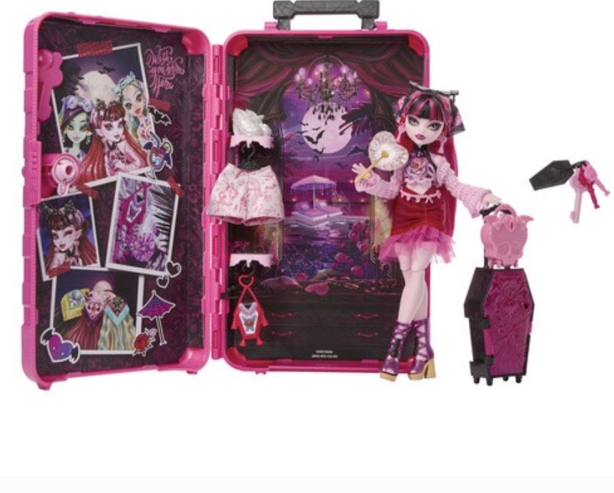 Mettel Collectible-Monster High Skulltimate Secrets.Draculaura Doll