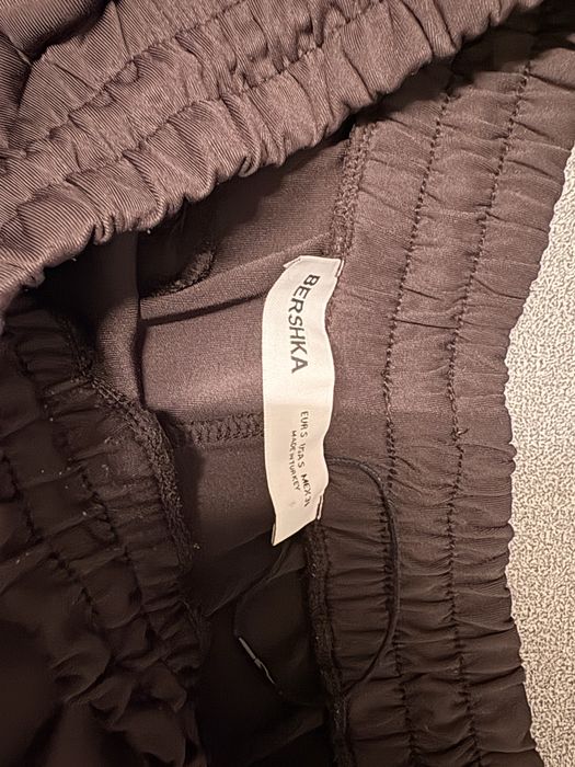 Męskie spodenki szorty Bershka – brązowe, rozmiar S