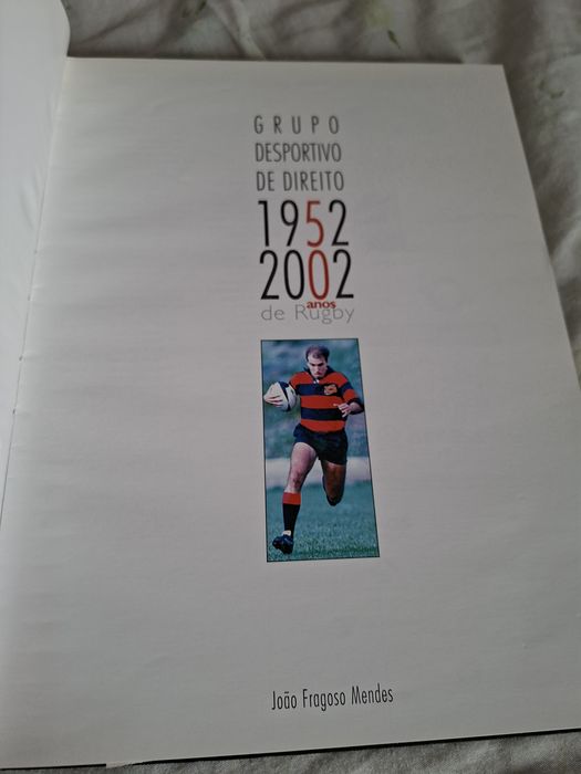 Grande livro album história do Grupo Desportivo de Direito rugby