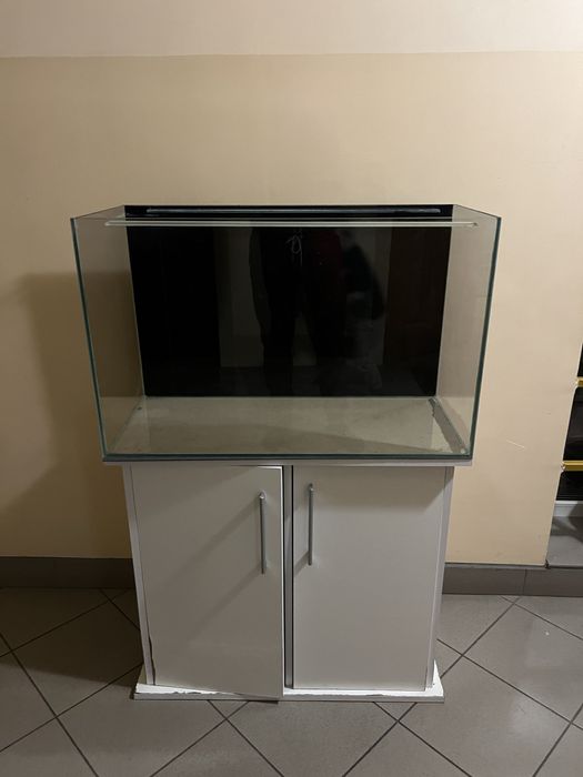 Akwarium 140L full optic white szklo 6mm