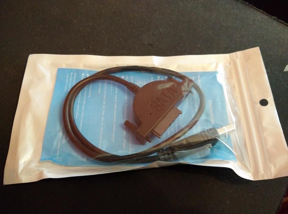 USB Кабель для подключения CD / DVD привода от ноутбука (Новый)