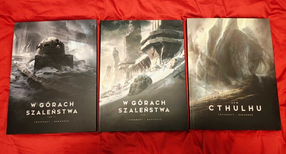 Baranger/Lovecraft - W górach szaleństwa (2 tomy) i Zew Cthulhu UNIKAT