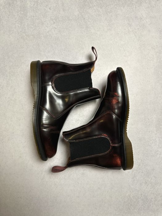 Винтажные кожаные ботинки челси Dr. Martens женские (оригинал)