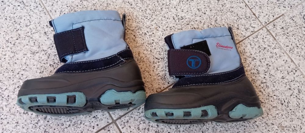 Botas de criança para neve inverno