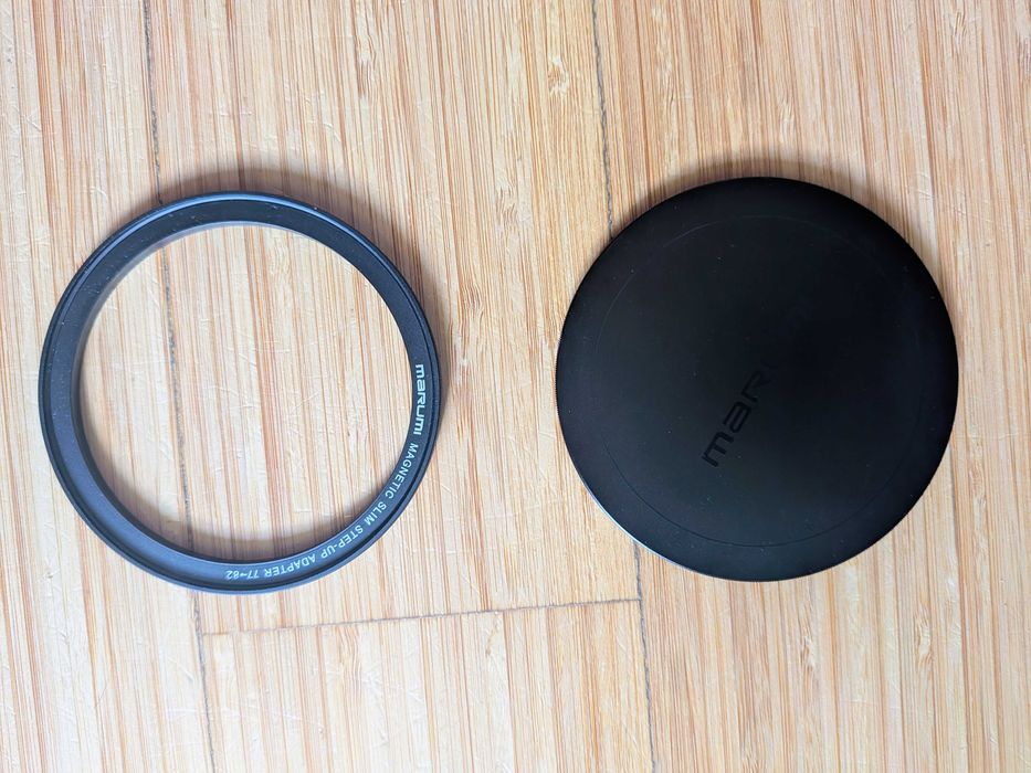Marumi Adapter przejściowy z 77 mm na 82 mm + Cap (Dekielek) 82 mm - do filtrów magnetycznych