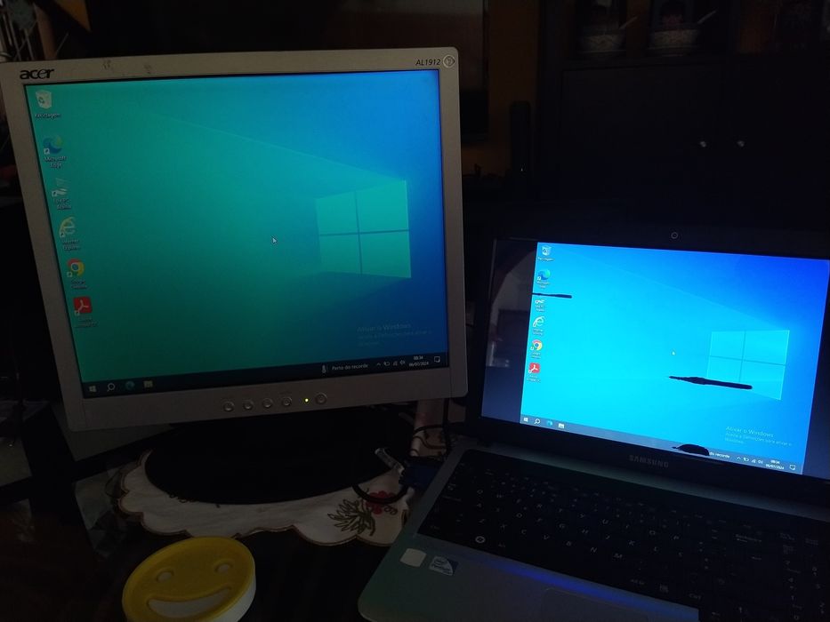 Monitor 19" Acer casa vivenda apartamento escritório gabinete carro.