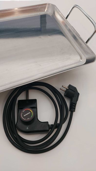 Chapa Elétrica Inox Grill Barbecue Churrasco