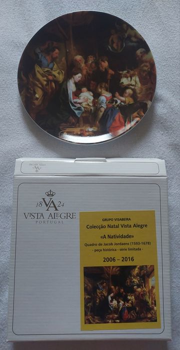 Prato Coleção Vista Alegre "Natal 2006"