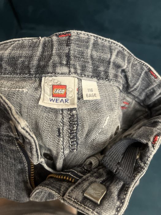 Jeansy chłopięce 116 lego