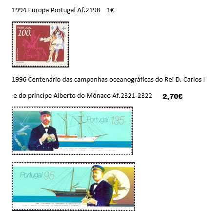 Séries de selos novos