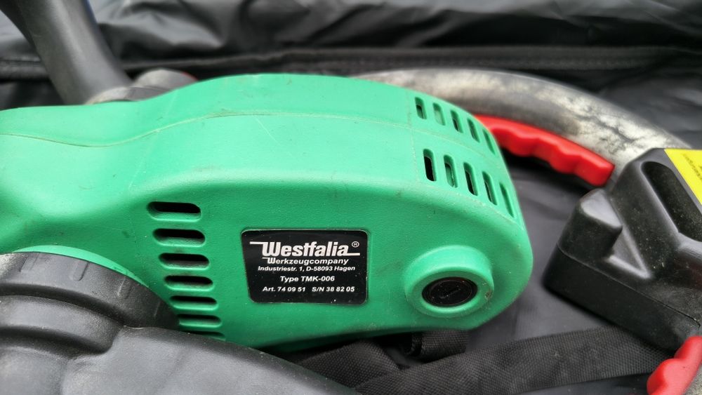Elektryczne nożyce do żywoplotu, Tui itp Westfalia.