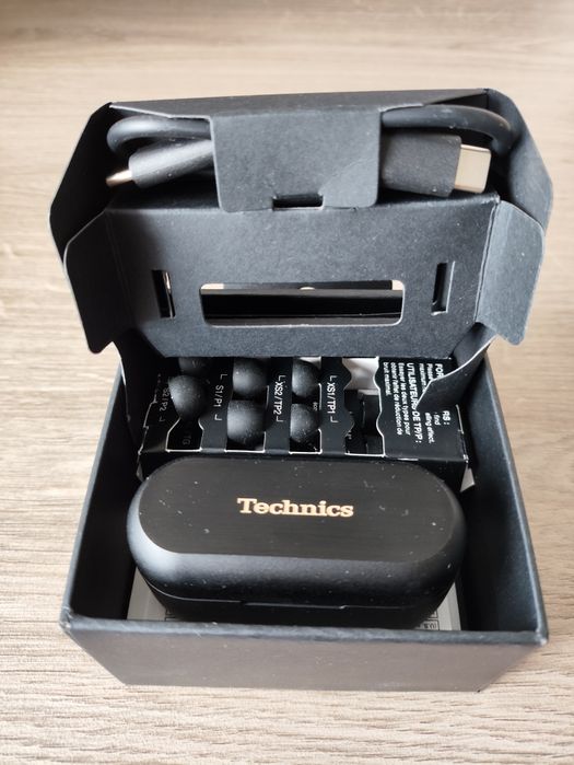 Technics AZ80E-K słuchawki douszne, gwarancja.