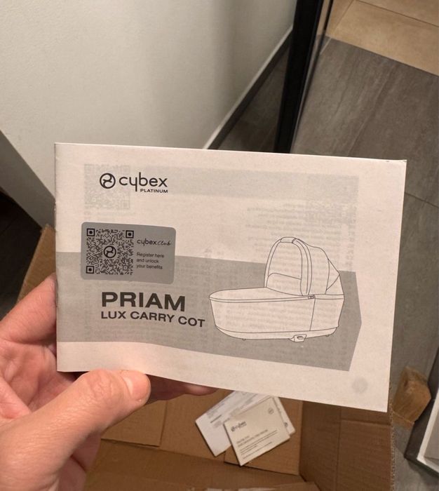 Gondola cybex priam 4.0 white off