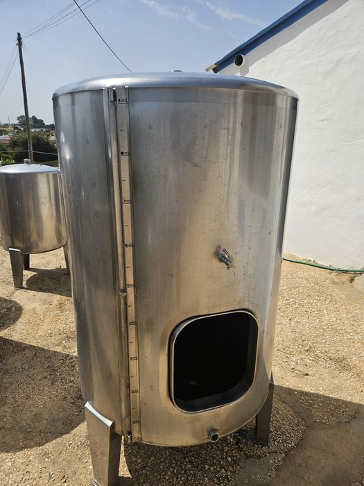 Cubas inox otimo estado