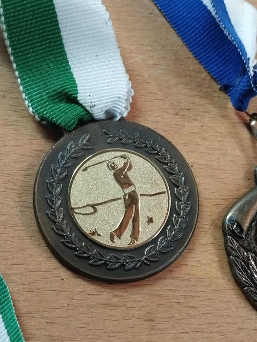 Medalhas de Golfe Vintage
