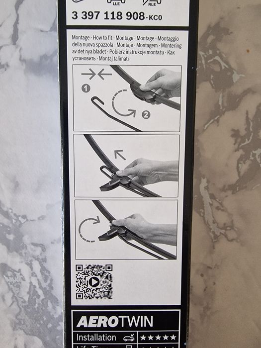 Escovas Bosch Aerotwin AR 604 S