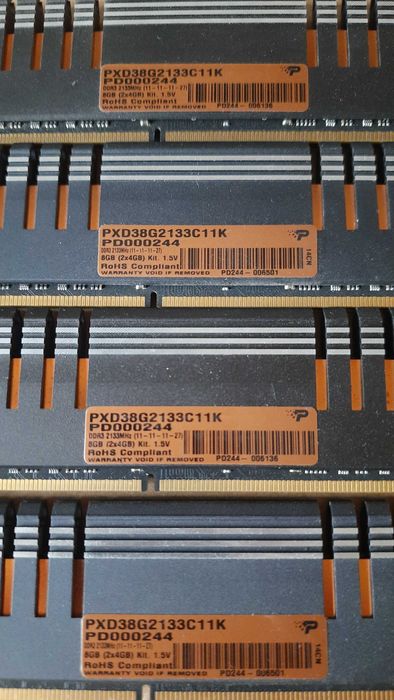 Комплект GA-Z77-D3H + Patriot Viper Xtreme DDR3 16Gb (4*4Gb) 2133 CL11
