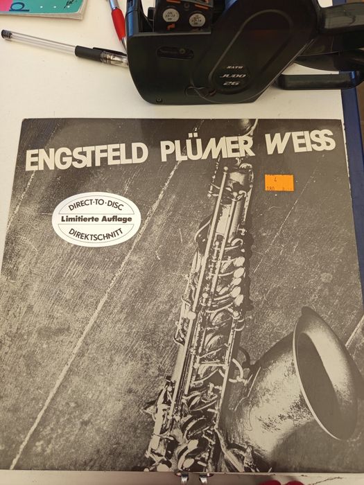 Płyta winylowa engstfeld plumer Weiss autograf