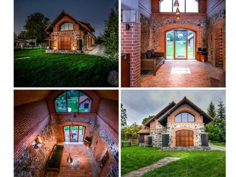 Magiczny Dom Mazury Działka Atrakcje Jezioro Rzeka Lasy Basen Urlop