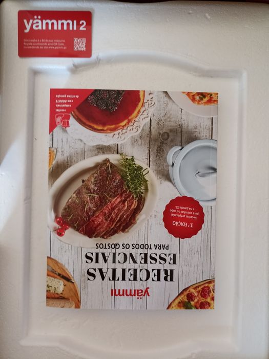 Yammy 2 à Portuguesa com acessórios e livro de receitas