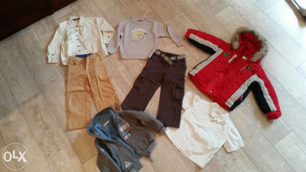 Paka firmowych ubrań dla chłopaka