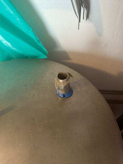 Depósito de água em inox + bomba circuladora