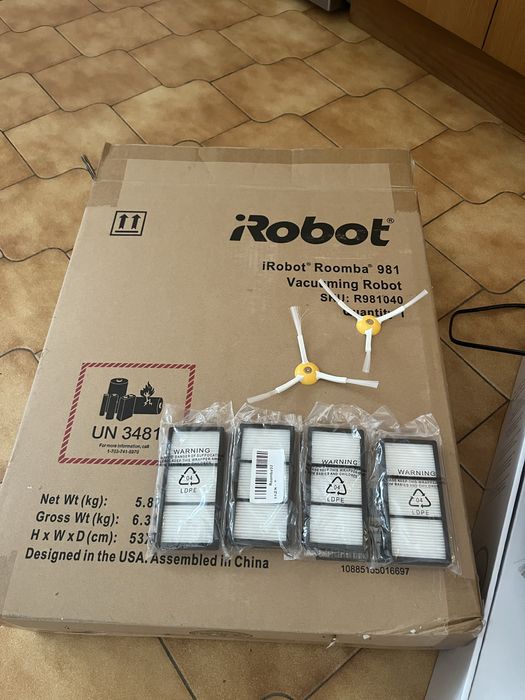 Aspirador Irobot Roomba 981 em excelente estado