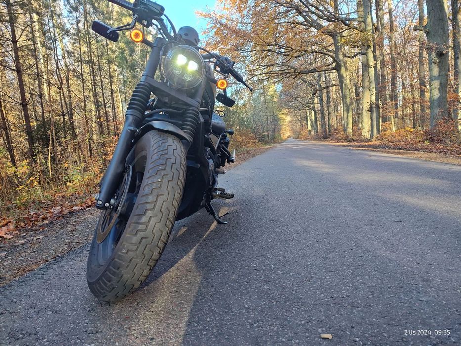 Honda CMX Honda CMX Rebel 500 (A2) stan bliski ideałowi.