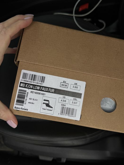 Оригінал Зимові чоботи Moon Boot MB ICON FAUX FUR