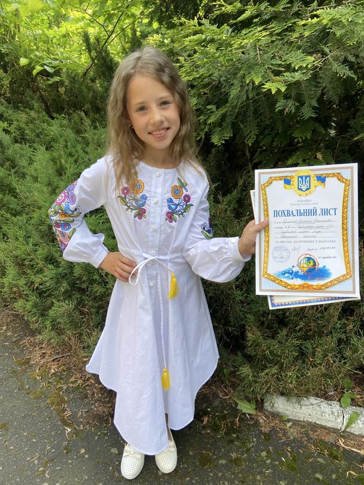 Сукня вишиванка, вишита сукня, плаття святкове