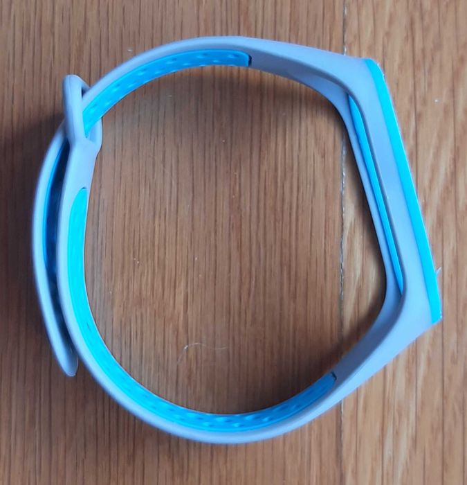Bracelete/Pulseira: Mi Band 5/6 Cinza/Azul