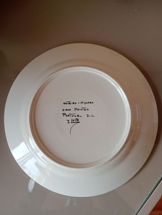 Prato comemorativo do 1⁰ Encontro Porsche