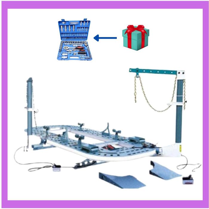 Стапель для рихтування кузова ShiningBerg 5,8 метра. Оплата частинами