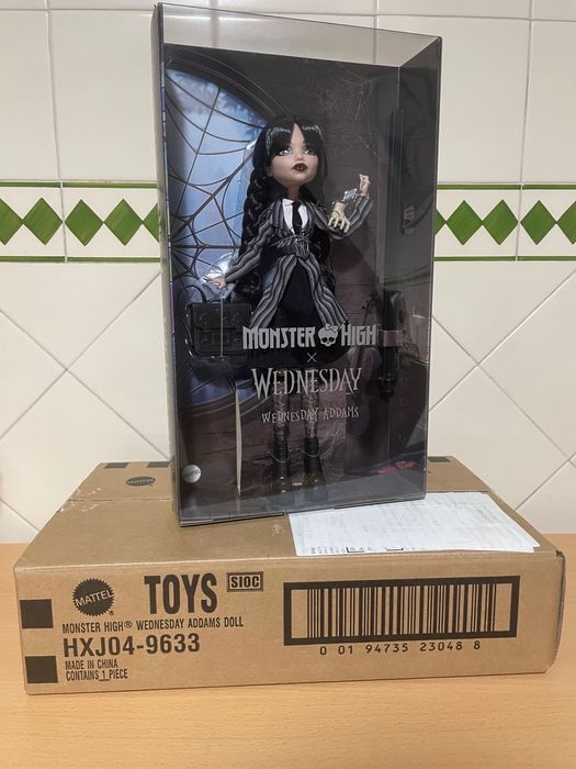 Boneca Monster High Wednesday Addams Netflix