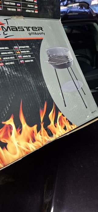 Grill z półką nowy