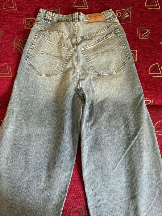 Spodnie Jeansy Baggy Szerokie Balenciaga Oversize