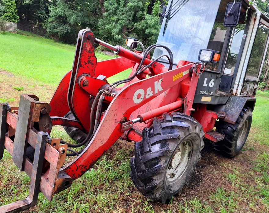 ładowarka o&k l6 l5 kabina szyby drzwi części
