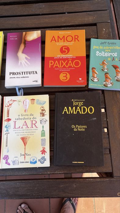Livros diversos em PT