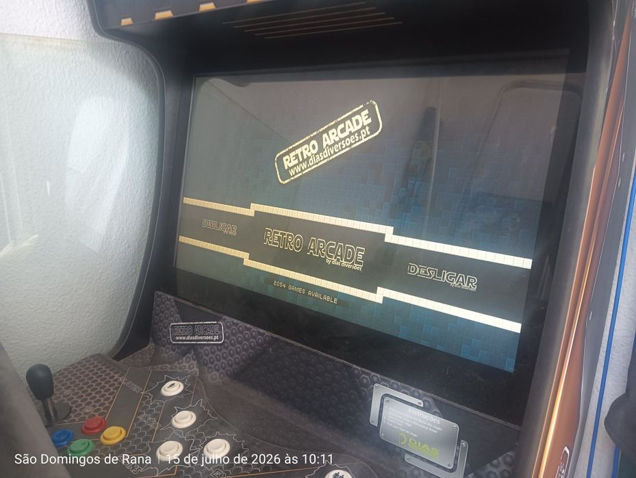 Retro Arcade maquina de jogos