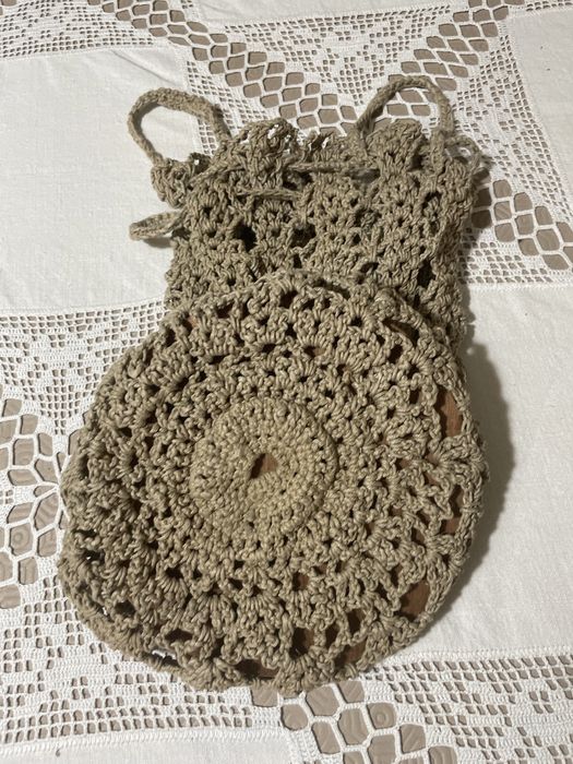 Cesto decoração para colocar vaso
