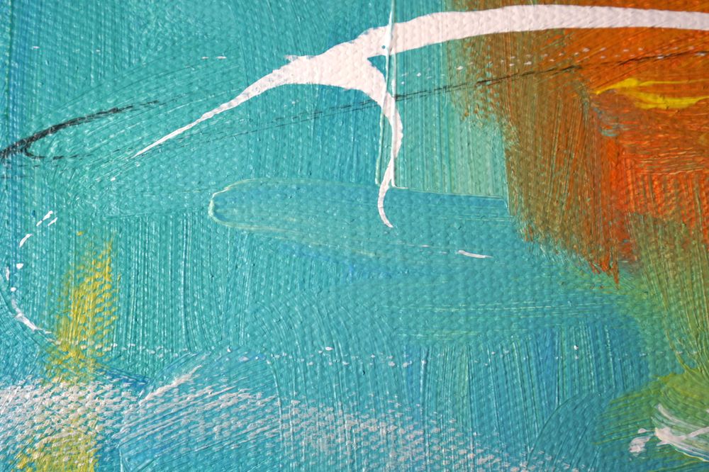 Duży obraz olejny 80x100 Akt oryginalny pojedynczy z certyfikatem