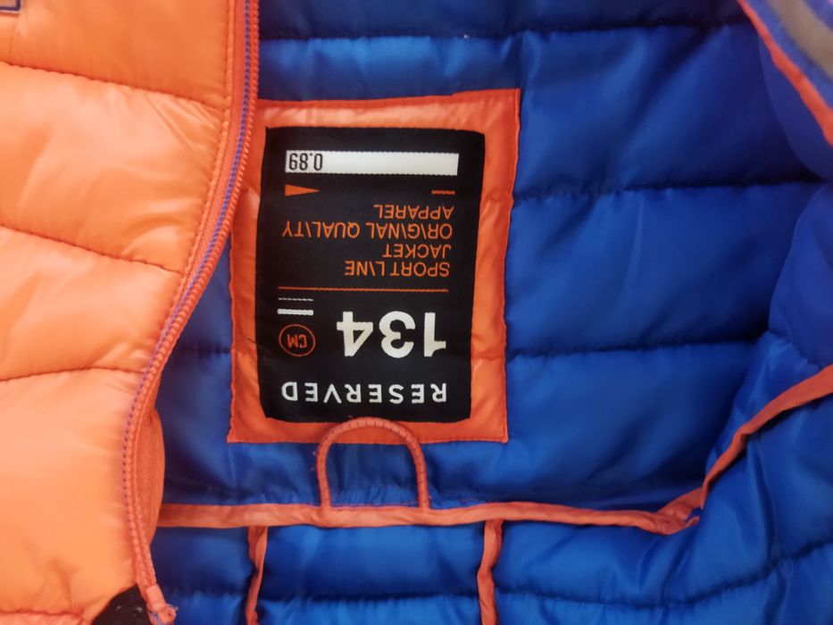 Kurtka chłopięca przejściowa Reserved w rozmiarze 134.