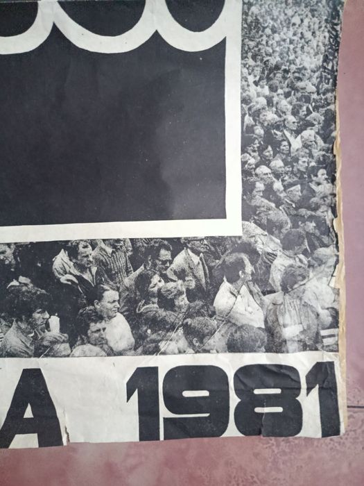 Plakat  - Solidarność - Polska 1981