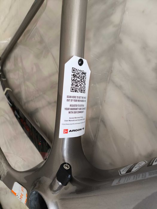 Quadro gravel carbono Argon 18 Dark Matter tamanho S