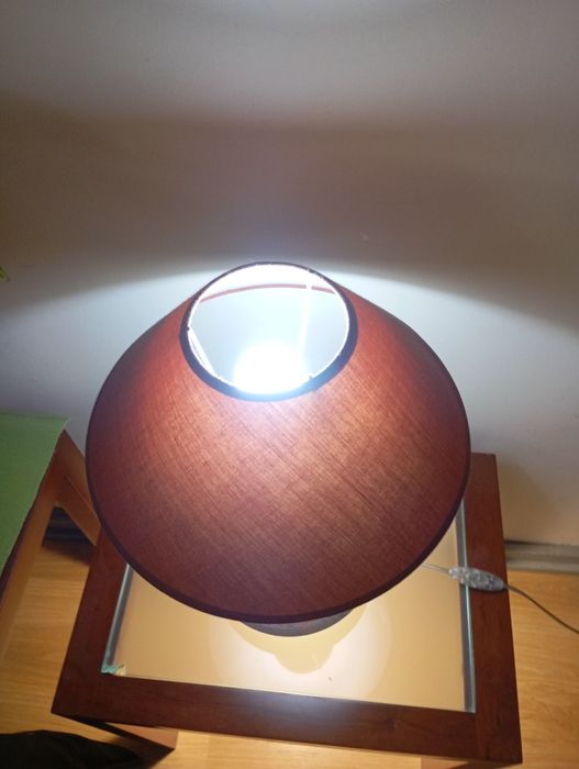 1 Candeeiro mármore sala