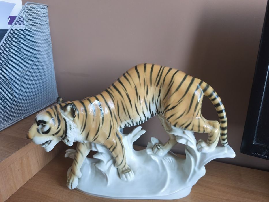 Kolekcjonerski Tygrys Karl ENS – Model 6140 – XL 34 cm – Przedwojenny